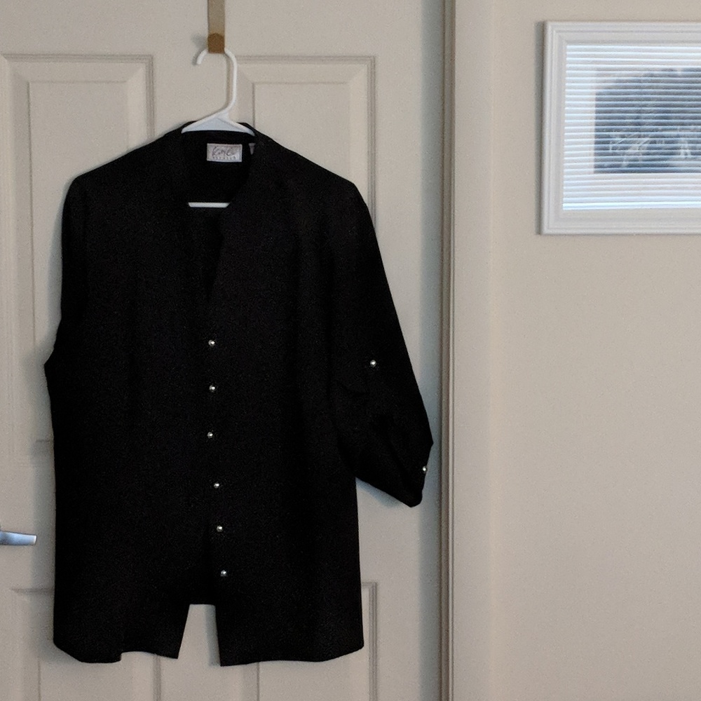Black Button Up